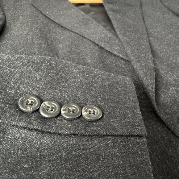 Vintage - Polo University Club by Ralph Lauren - Charcoal Blazer – US 40 - Picture 4 of 7
